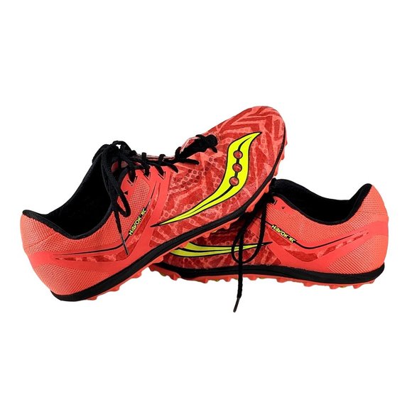 Saucony HAVOK XC men\'s running shoes Spike SIZE 13 Vizi Red Citron S29029-3 Saucony Men main image 4